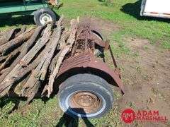 Wood Fence Post Trailer - 10FT x 6FT