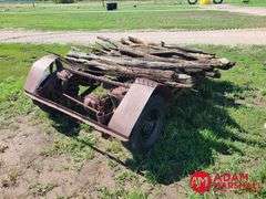 Wood Fence Post Trailer - 10FT x 6FT