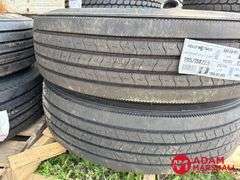 (2) Kelly, Armor Steel LHS Tire - 295/75R22.5