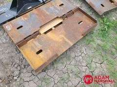 Blank Mount For Skid Steer