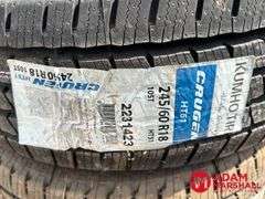 (2) NEW Tires - 245/60R18