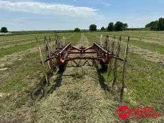 H&S  12 Wheel  Bi-Fold Rake