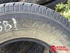 (5) Used Trailer Tires - 235/80R16