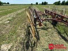 H&S  12 Wheel  Bi-Fold Rake