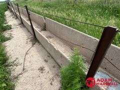 (14) Concrete Feed Bunks - 8FT