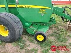 2015  John Deere  569  Mega Wide Plus Round Baler