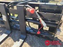 Unused 2024 AGROTK 48IN Pallet Forks w/ Hydraulic Adjustment