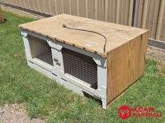 1989  Shop Built  Wooden  Animal Cage