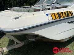 1976  Mark Twain Marin  V-Hull Boat w/Trailer - 16FT