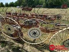 H&S  12 Wheel  Bi-Fold Rake