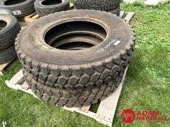 (2) NEW Supercargo, SC306, Load Range H Tires - 11R24.5