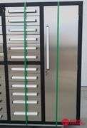 Unused Steelman Tool Box - 35 Drawer, 1 Door + Top Lid Compartment - 85"W X 22.5"D X 57"H