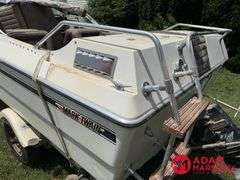 1976  Mark Twain Marin  V-Hull Boat w/Trailer - 16FT