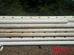 (48) 8IN Plastic Irrigation Pipe