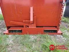 Unused Kit Container Self Dumping Dumpster w/ Fork Pockets