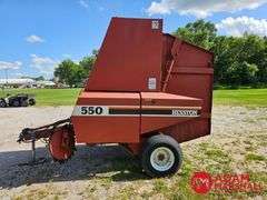 Hesston  550  Baler