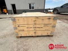 Unused  KJ  22FT x 23FT   Double Garage Metal Building