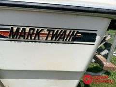 1976  Mark Twain Marin  V-Hull Boat w/Trailer - 16FT