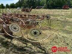 H&S  12 Wheel  Bi-Fold Rake