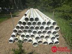 (48) 8IN Plastic Irrigation Pipe