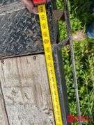 1981  Blair  Gooseneck Flat Bed Trailer - 25FT