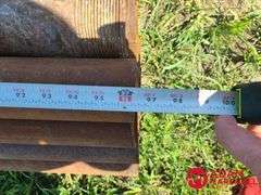(24)   Steel Pipe   - 8FT L x 2⅞IN