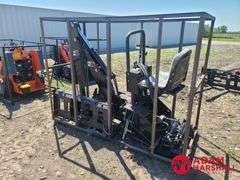 Unused AGROTK Hydraulic Backhoe for Skid Steer
