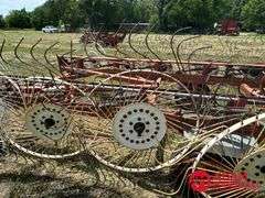 H&S  12 Wheel  Bi-Fold Rake