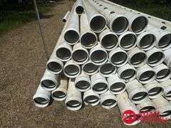 (48) 8IN Plastic Irrigation Pipe