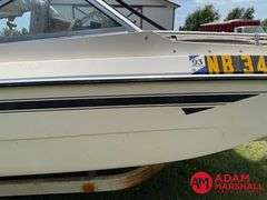 1976  Mark Twain Marin  V-Hull Boat w/Trailer - 16FT