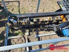 Unused Great Bear Trencher For Skid Steer, 40" depth x 6" width