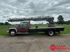 1994  GMC  3500  Sierra HD Ladder Truck - 52FT