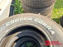 (4) NEW Cooper, Cobra Tires - 235/70R15