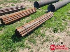 (24)   Steel Pipe   - 8FT L x 2⅞IN