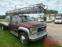 1994  GMC  3500  Sierra HD Ladder Truck - 52FT