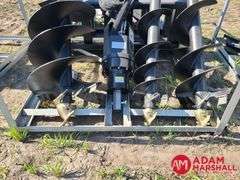 Unused Greatbear Post Hole Auger w/ 3 bits