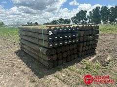 (84) Southern Yellow Pine Copper Treated Posts (sold 84 x bid)