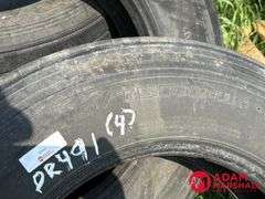 (4) USED Semi Tires - Various Sizes