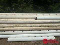 (48) 8IN Plastic Irrigation Pipe