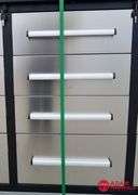 Unused Steelman Tool Box - Stainless Steel, 30 Drawer & 2 Door - 114"W x 25"D x  77"H