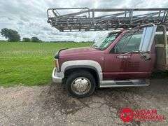 1994  GMC  3500  Sierra HD Ladder Truck - 52FT