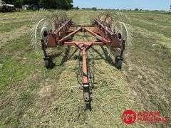 H&S  12 Wheel  Bi-Fold Rake