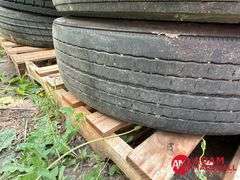 (3) USED Semi Tires - R22.5