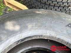 (2) Kelly, Armor Steel LHS Tire - 295/75R22.5