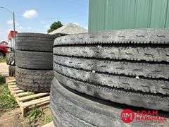 (3) USED Semi Tires - R22.5