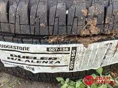 (2) NEW Bridgestone, Dueler  Tires - H/L, P255/55R20