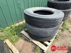 (3) USED Semi Tires - R22.5