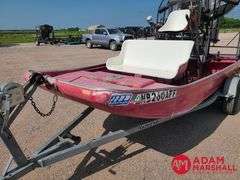 1970  Combee  Airboat w/ Trailer - 15 FT