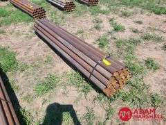 (24)   Steel Pipe   - 8FT L x 2⅞IN