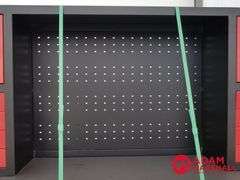 Unused Steelman Tool Box - Red - 18 Drawer & 4 Door, 87"W x 22"D x 67"H